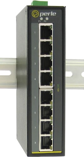 Perle 108F Industrial Ethernet Switch