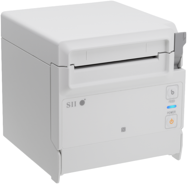 Kassendrucker/Bondrucker Seiko RP-F10, Bluetooth/USB-A, weiß (hellgrau) (RP-F10-W27J1-4 10819)