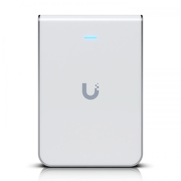 Ubiquiti Wireless AP WIFI6 • AX5400 • 4x4 • Indoor • 1 GbE • In-Wall • UniFi • U6-IW