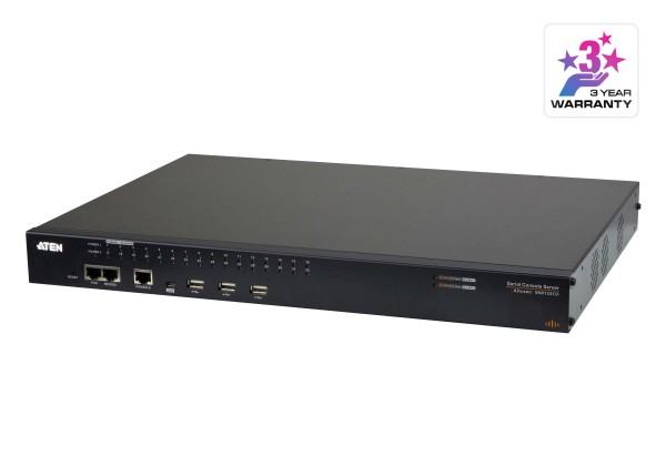 Aten Serial-Switch 32-fach , LAN(IP), mit Dual-Strom