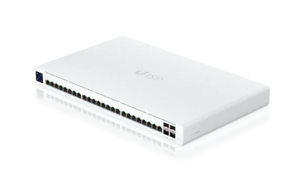 Ubiquiti UISP Switch Pro, Switch mit 24 Anschlüssen.