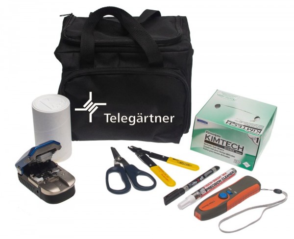 Telegärtner LWL, Fiber Field Plug(FFP), Tool-Kit Advanced, mit Premium-Cleaver