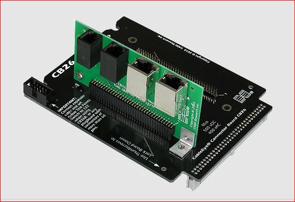 CableEye 756C/CB26C interface board(4-,6-,8-,10-pos modular)