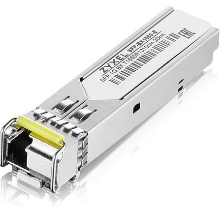 Zyxel Switch Mini GBIC SFP Transceiver SFP-BX1550-E (SC) 10er pack (BULK), TX1550/RX1310