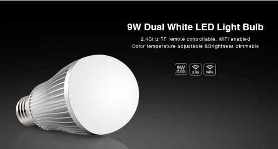 Synergy 21 LED Retrofit E27 9W dual white (CCT) Lampe mit Funk Milight/Miboxer*