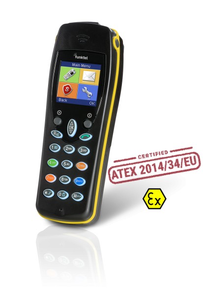 Funktel FC4Ex DECT-Handset mit ATEX-Schutz (FC4 Ex HS Set)