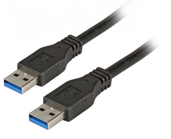 Kabel USB, A(St) =&gt; A(St), 1.8m, USB3.0, schwarz, Classic,