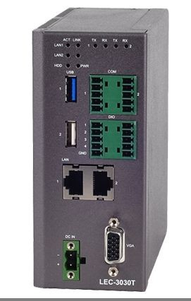 ALLNET DIN-RAIL / Hutschienen PC LEC-3030T - Atom E3815
