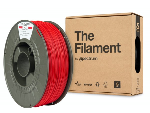 The Filament · PLA · TECHNICAL RED · 1.75mm · 1kg