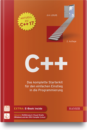 &quot;C++&quot; Hanser Verlag Buch - 490 Seiten inkl. E-Book