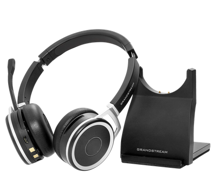 Grandstream GUV3050 HD Bluetooth-Headset mit Ladestation und