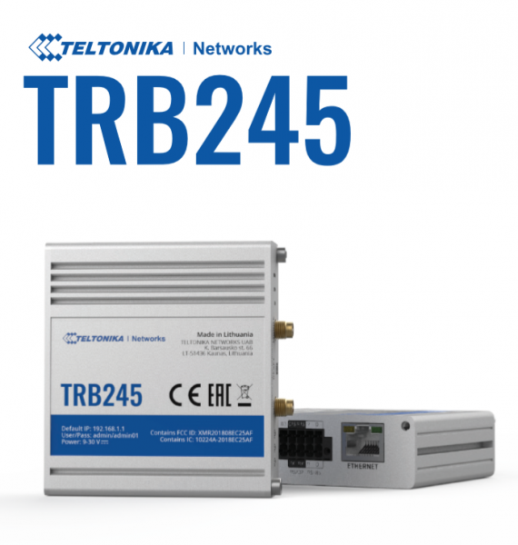 Teltonika · Gateway · TRB245 · LTE Cat 4