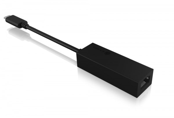 ICY Box Adapter, USB 3.0 Type-C auf Ethernet 10/100/1000Mbit(LAN), IB-LAN100-C3,