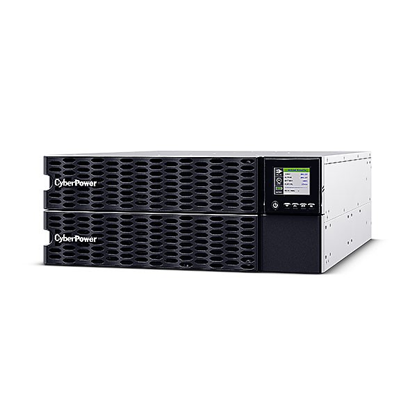 CyberPower USV, OL Tower/19&quot;-Serie, 8000VA/8000W, 4HE, On-Line, LCD, USB/RS232, ext. Runtime, Inkl. RMCARD205, 1-phasig