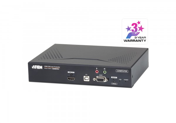 Aten KVM-Switch, 4K HDMI Einzeldisplay KVM over IP Sender