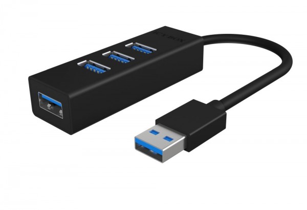 ICY Box USB 3.0 Hub, 4-port, IB-HUB1419-U3,