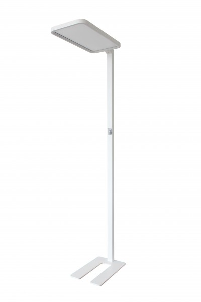 Synergy 21 LED office line Stehlampe weiss, dimmbar+daylight sensor