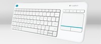 Logitech Tastatur K400 Plus - USB Wireless *weiß*