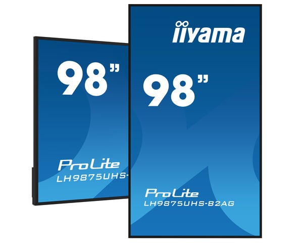 TFT 97,5&quot;/247cm iiyama ProLite LH9875UHS 24/7 *schwarz* 16:9