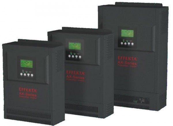 Effekta, Multifunktionswechselrichter AX-K/K1 Serie, PWM Solar Controller, AX-K1 3000-24