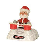 ALLNET Gift USB trommelnder Weihnachtsmann
