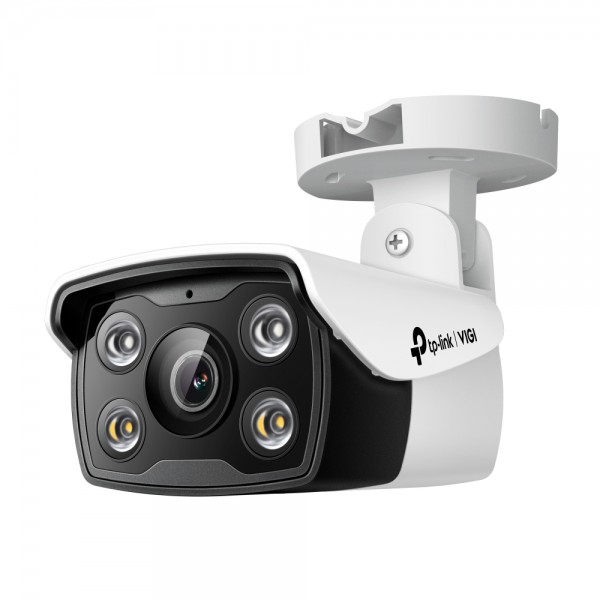 TP-Link - 4MP Outdoor Full-Color Bullet Network Camera - VIGI C340(4mm)