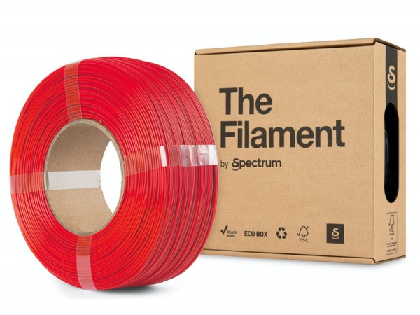 The Filament · ReFill PLA · TECHNICAL RED · 1.75mm · 1kg