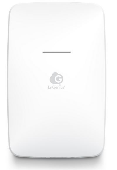 EnGenius Cloud Managed AP Wall-Plate 11ac Wave 2, GbE, PoE, 4x 3dBi, ECW115