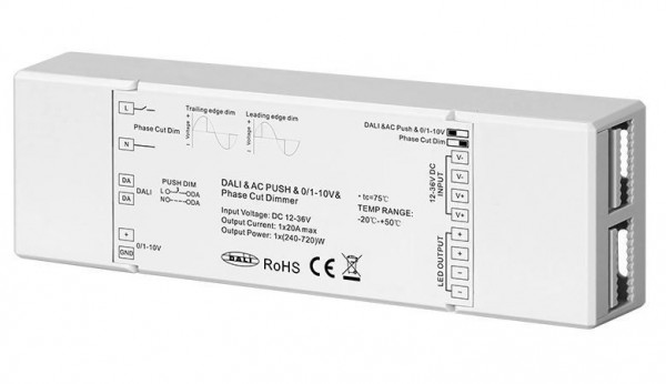 Synergy 21 LED Controller EOS 07 DALI PWM Dimmer 1 Kanal