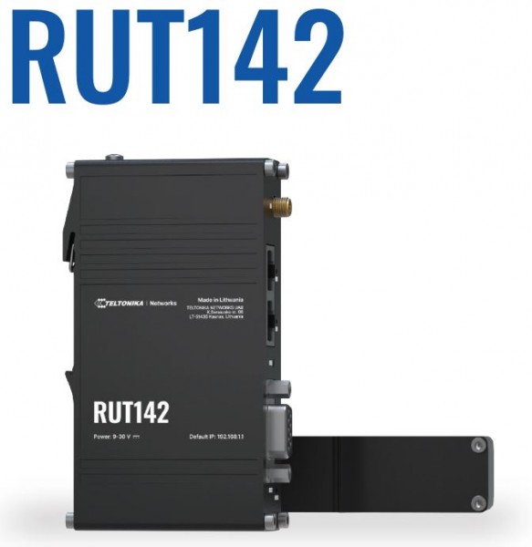 Teltonika · Router · RUT142 · Kompakter Ethernet Router