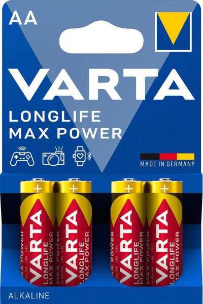 Batterie AA (LR6) 1.5V Varta Max Power - 4-Pack