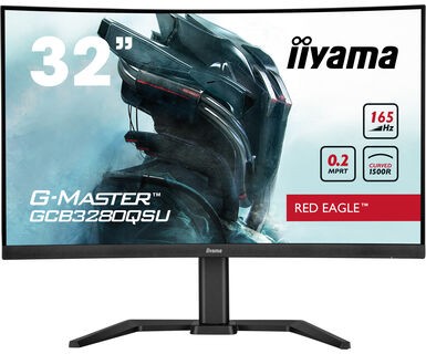 TFT 31,5&quot;/80,0cm iiyama G-Master GCB3280QSU-B1 Red Eagle *schwarz* 16:9