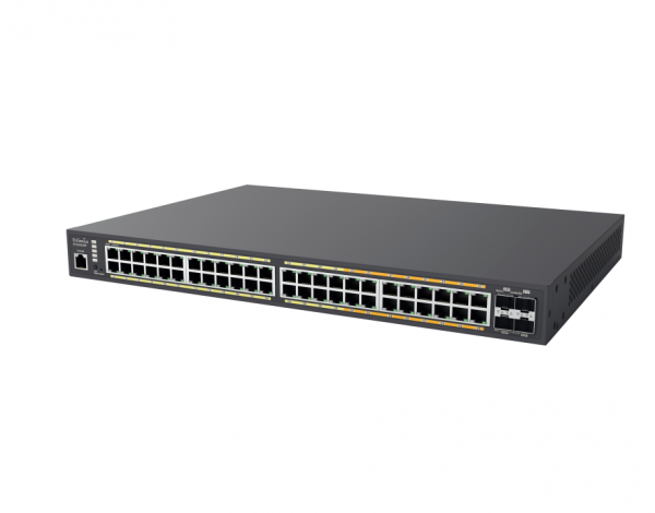 EnGenius Switch full managed Layer2+ 52 Port Â• 32x 1 GbE, 16x 2.5 GbE Â• PoE Budget 740W Â• 48x PoE at Â• 4x SFP+ Â• 19&quot; Â• ECS2552FP Â• EnGenius Cloud