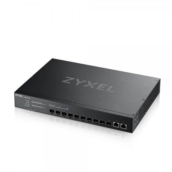 Zyxel Switch smart managed Layer2 12 Port Â• 2x 10 GbE Â• 10x SFP+ Â• 19&quot; Â• XS1930-12F