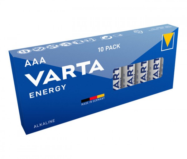 Batterie AAA (LR03) 1.5V *Varta* Energy - 10-Pack