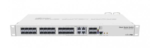 MikroTik Cloud Router Switch CRS328-4C-20S-4S+RM, 20x SFP, 4x SFP+, 4x Combo, Rackmount