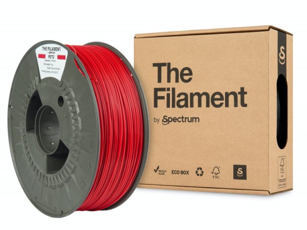 The Filament · PETG · TECHNICAL RED · 1.75mm · 1kg