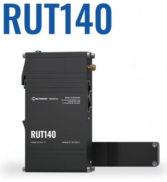 Teltonika · Router · RUT140 · Kompakter Ethernet Router
