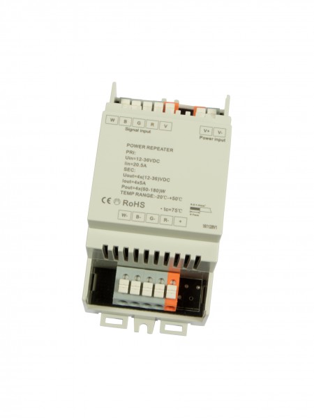 Synergy 21 LED Controller EOS 05 4-Kanal Repeater Hutschiene