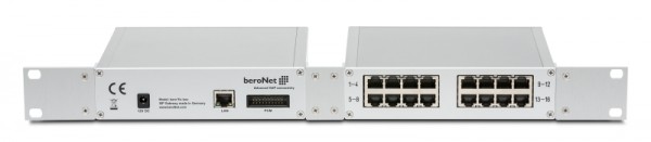 beroNet Gateway 16 FXS, incl. beroNet BreakOut Box, Voice &amp;