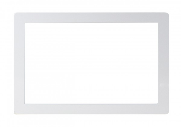 ALLNET Touch Display Tablet 14 Zoll zbh. Blende für Einbaurahmen Weiß schmal