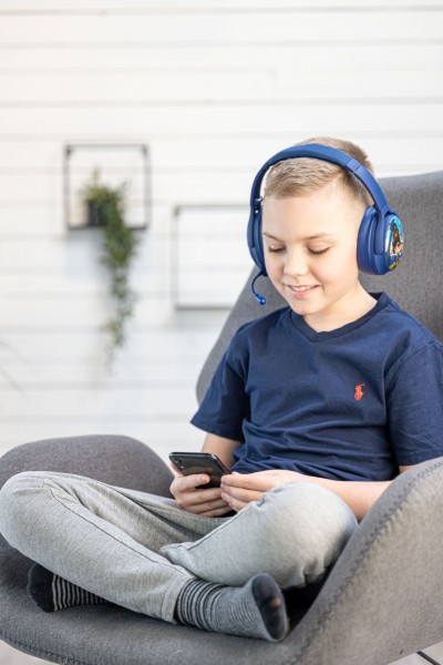 Onanoff Kopfhörer für Kinder / Konzentration / Geräuschunterdrückung / Bluetooth / Dunkelblau