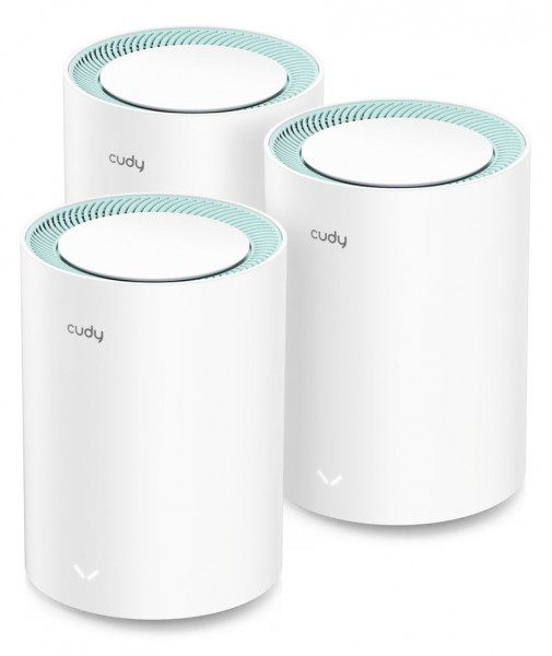 Cudy AC1200 Wi-Fi Gigabit Mesh Solution, M1300(3-Pack)