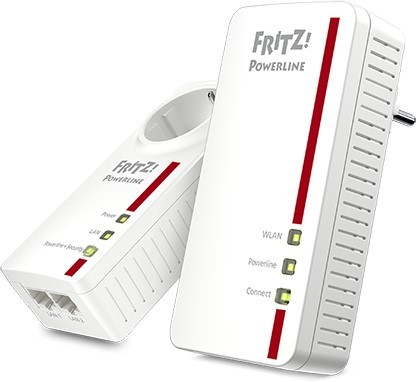 AVM Fritz!Powerline 1260E Set - (Packung mit 2)