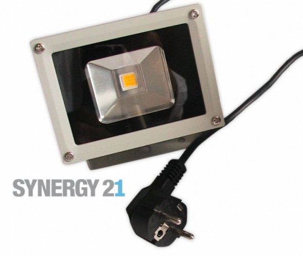 Synergy 21 LED Spot Outdoor Baustrahler 10W graues Gehäuse - UV