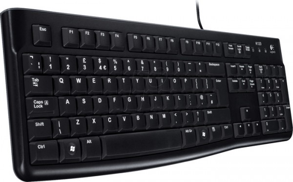 Logitech Tastatur K120 - USB *US-Layout*