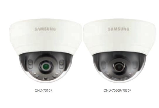 Hanwha Techwin IP-Cam Fixed Dome &quot;Q-Serie&quot; QND-7022R 4MP