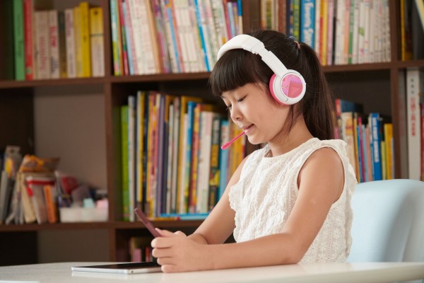 Onanoff Kopfhörer für Kinder / Homeschooling / Bluetooth / Pink