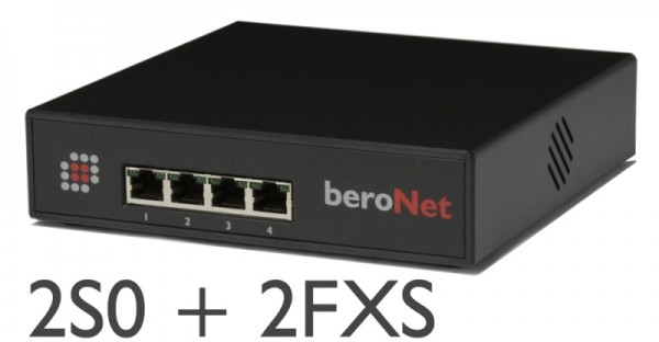 beroNet SB Gateway 2x S0 &amp; 2x FXS