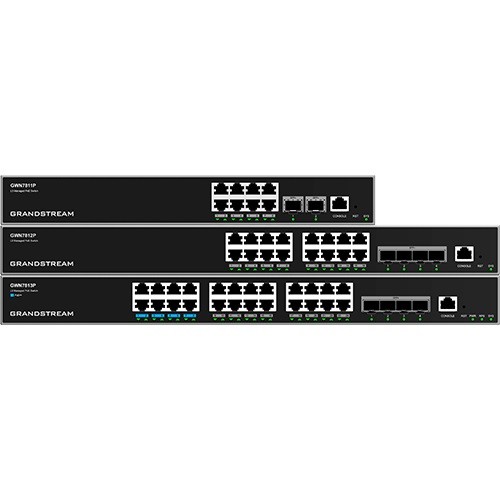 Grandstream GWN7811P 8x Port PoE Layer 3 Managed Netzwerk Switch